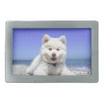 dog rectangular belt buckle