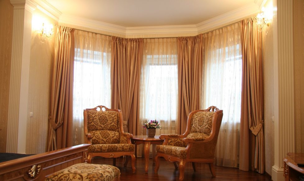 Living Room Curtains: the best photos of curtains` design ...
