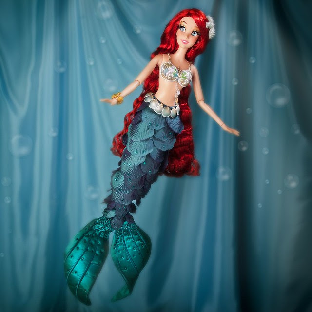 Disney Store Limited Edition MERMAID 17 inch Doll Little ...