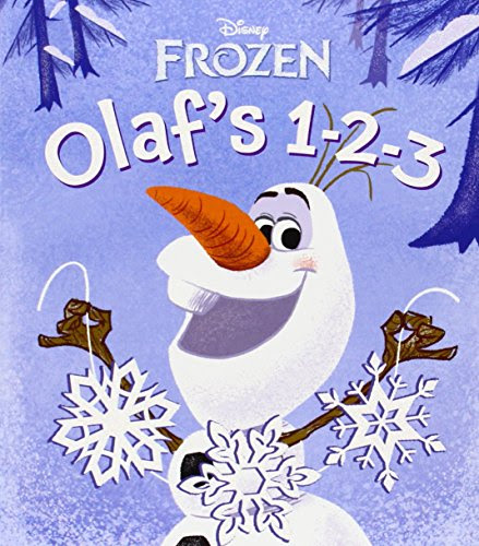 Olaf's 1-2-3 (Disney Frozen) (Glitter Board Book)