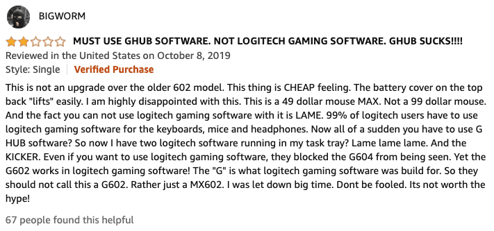 Logitech G Hub Sucks