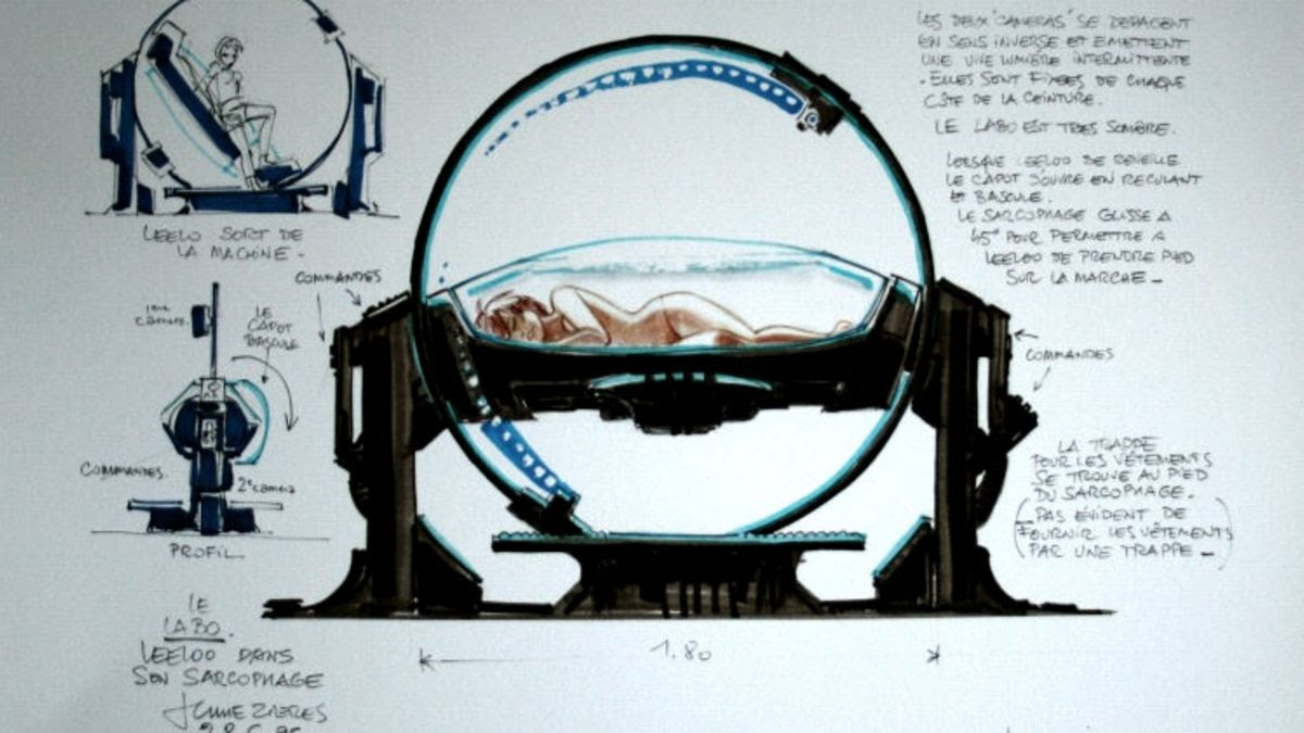 Astoundingly Beautiful Concept Art from The Fifth Element
