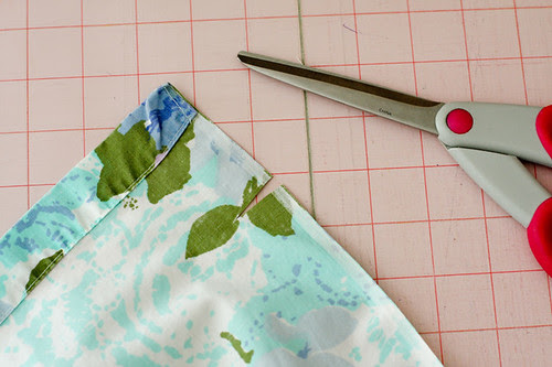 Tutorial: How to Cut Up a Vintage Sheet - In Color Order