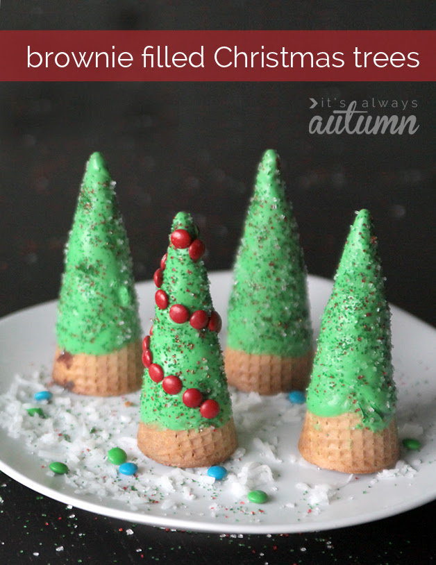 brownie-christmas-trees