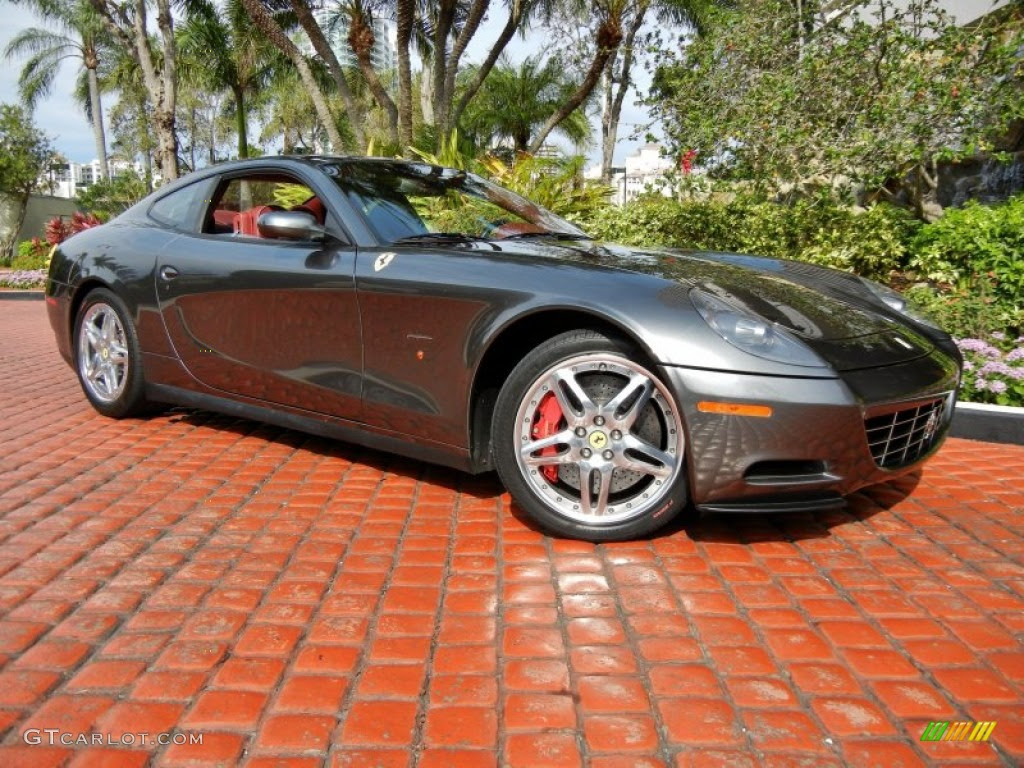 2007 Grigio Silverstone Dark Grey Metallic Ferrari 612 Scaglietti F1a 59639746 Gtcarlot Com Car Color Galleries