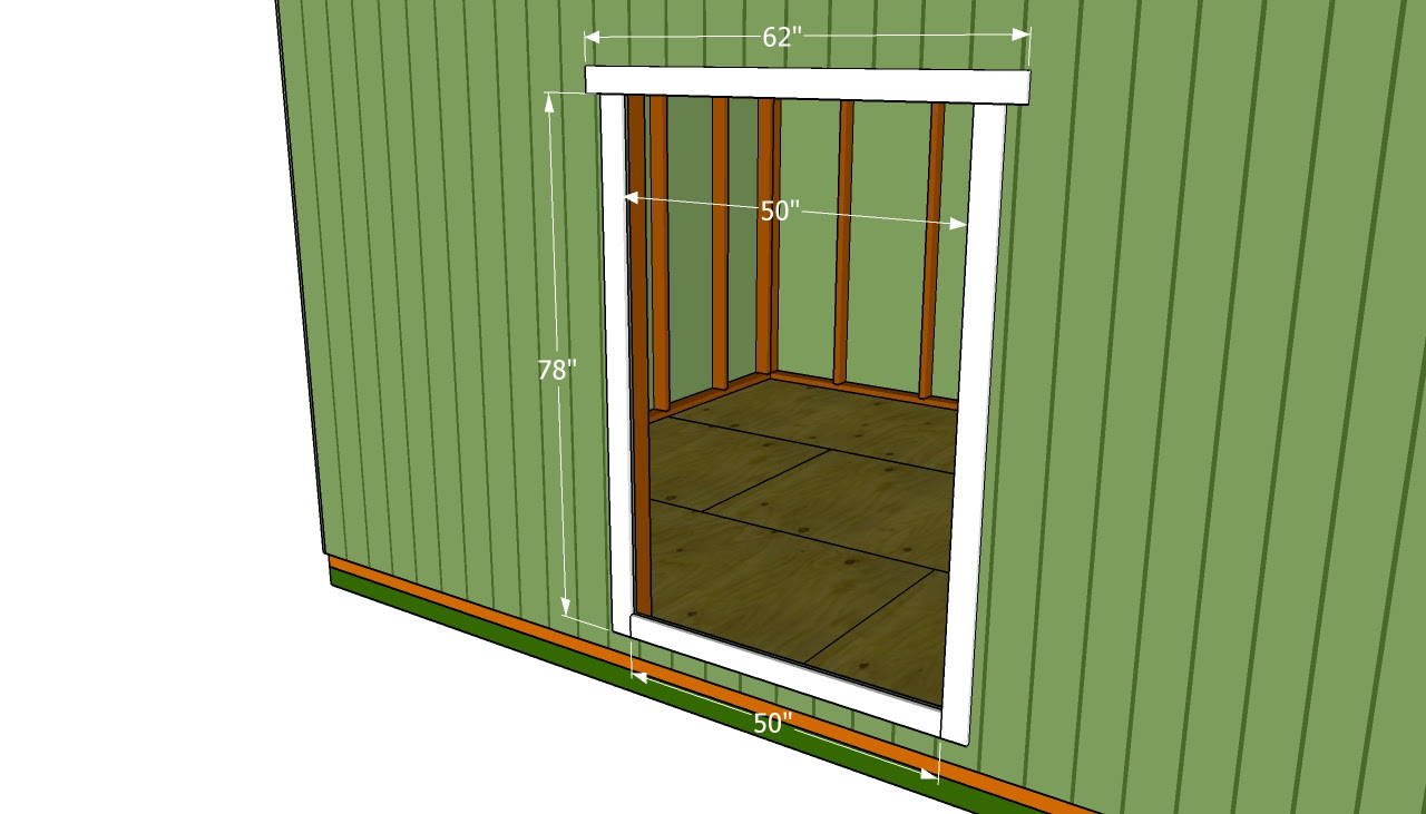 Double Shed Door Plans | Free Outdoor Plans - DIY Shed, Wooden 