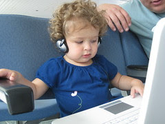 Watching Dora At The Airport