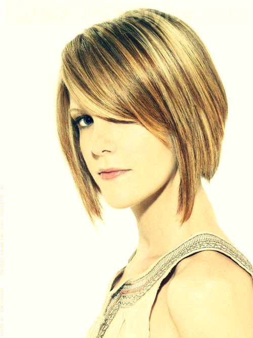 sleek-bob sleek bob hairstyle