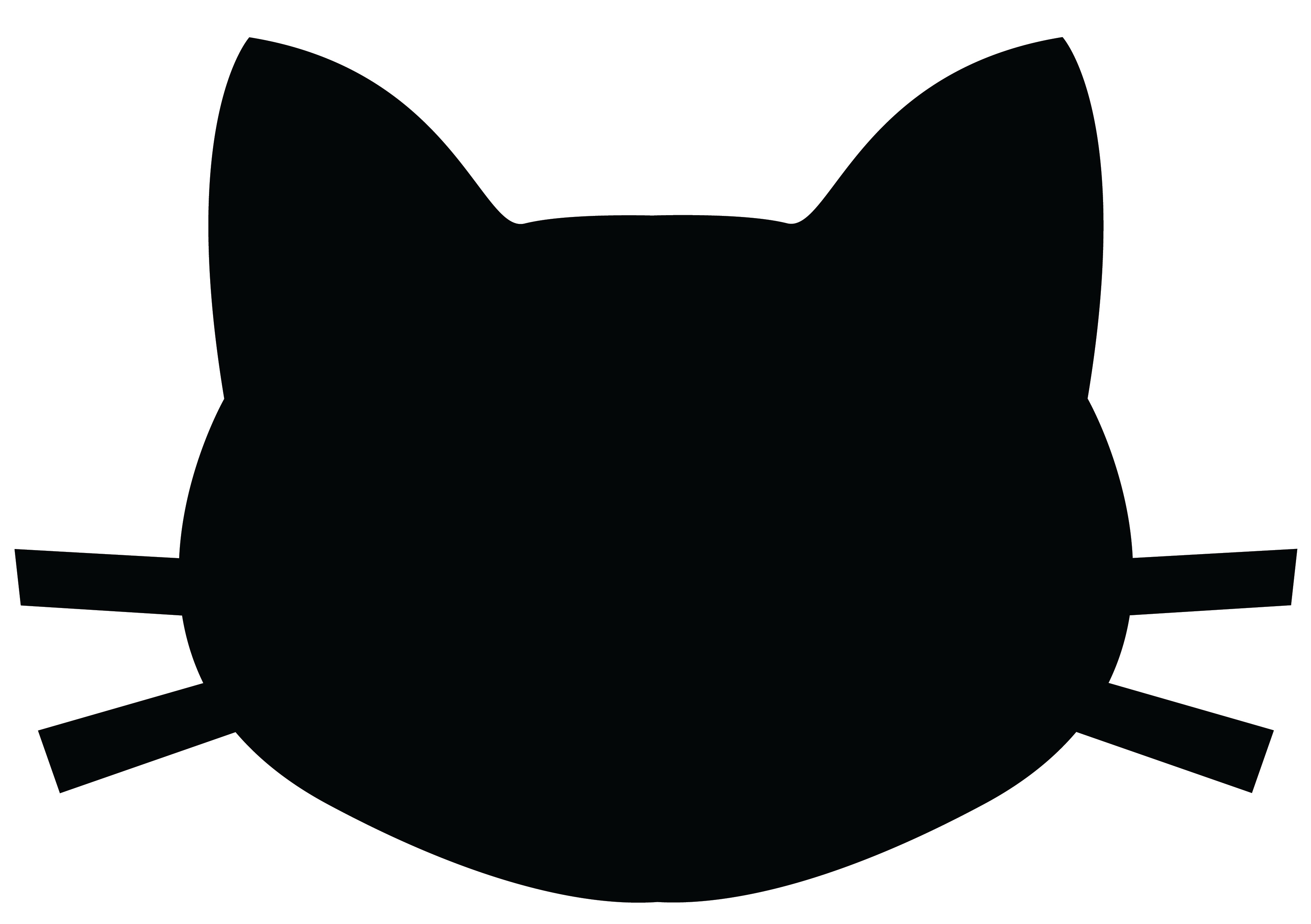 Free Black Cat Face Silhouette Download Free Clip Art Free Clip Art On Clipart Library