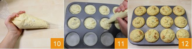 Muffin di panettone