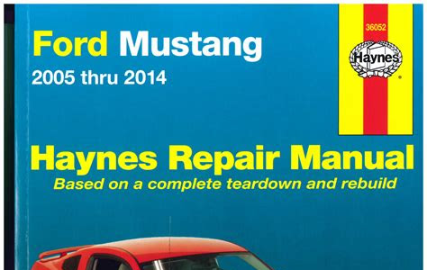 Read 05 mustang repair manual pdf Book Directory PDF