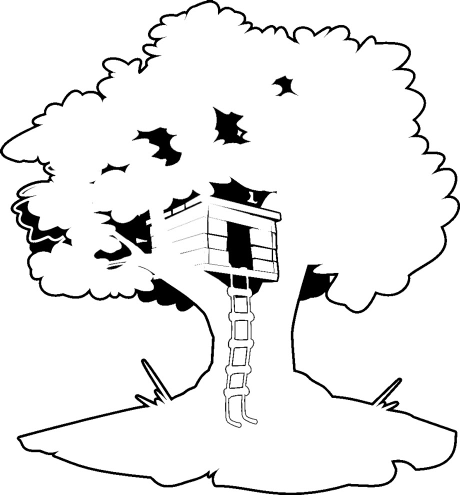 Disegno di Casa sull Albero da scaricare