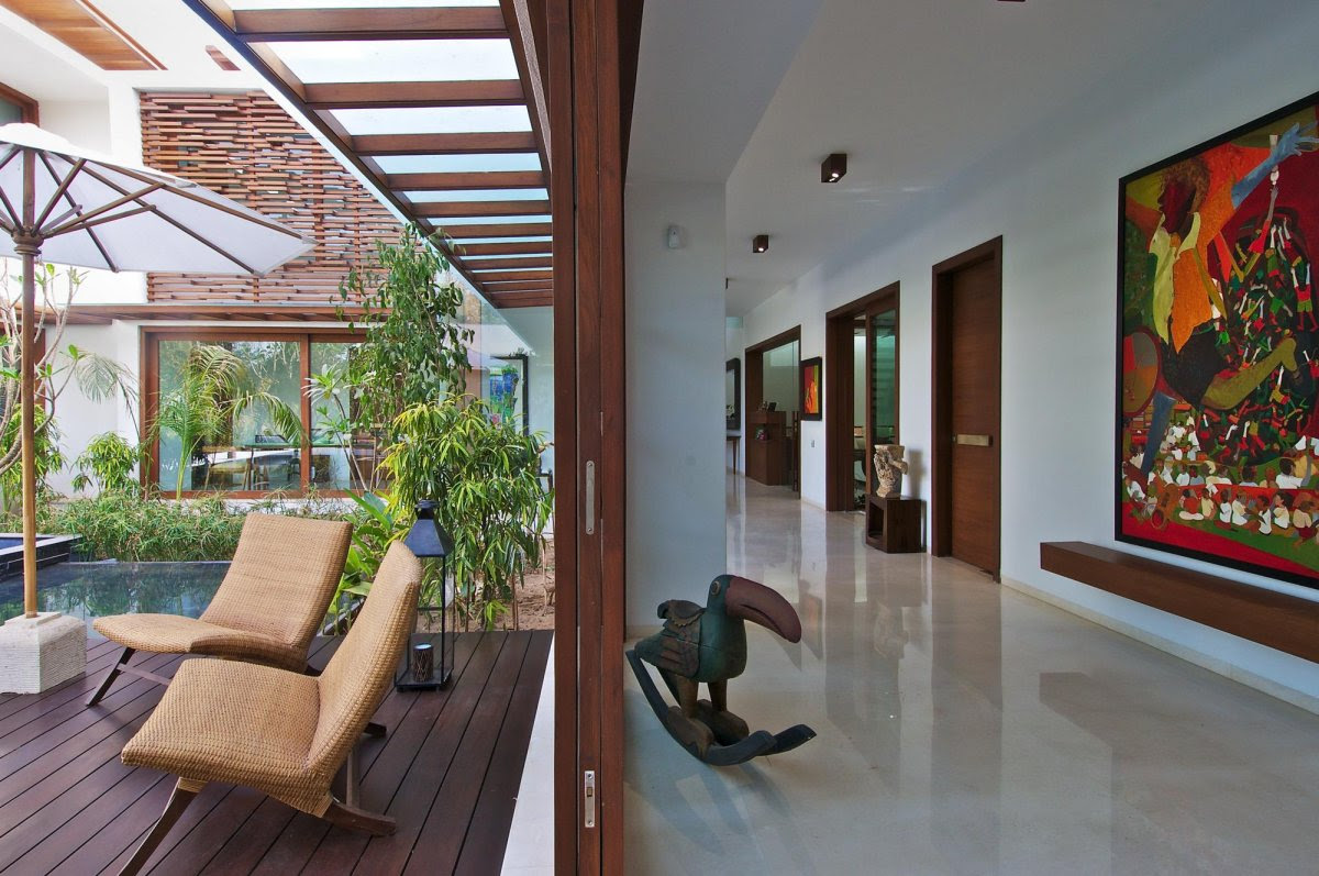Courtyard House by Hiren Patel Architects Architecture Courtyard House by Hiren Patel Architects Architecture