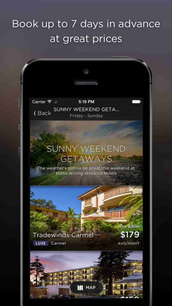 Hotel Tonight now lets you book hotels up to a week in advance