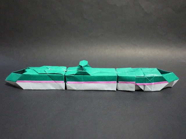 Calico S Origami Aquarium E5 はやぶさ E5 Hayabusa