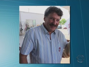 Ex-prefeito de Ponta Porã (MS), Oscar Goldoni, foi morto a tiros de fuzil (Foto: Reprodução/TV Morena)