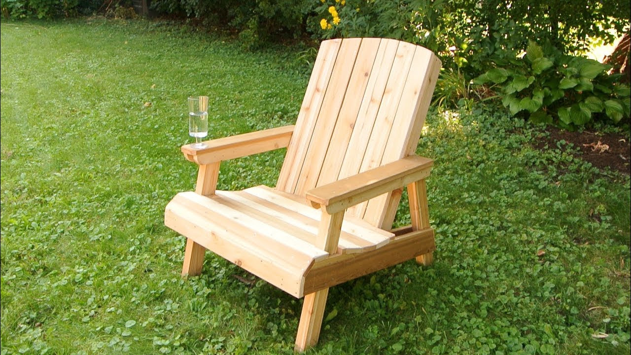 Building a lawn chair (old edit) - YouTube