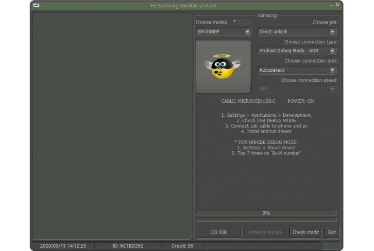 Unlocking Software Samsung Code Reader Pack12