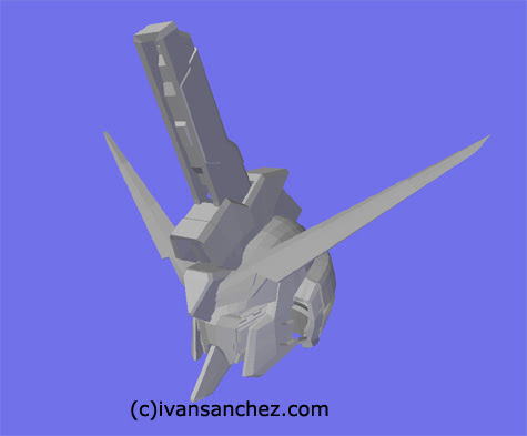 mobile suit gundam seed destiny infinite justice strike freedom MG 3d mesh cg sandrum