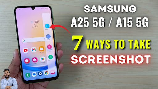 Samsung A25 5G & A15 5G - How To Take Screenshot