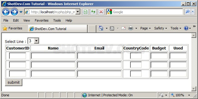 insert image html. PHP MySQL Add/Insert Multiple Record