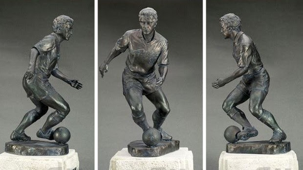 miniatura estátua zico estádio kashima antlers (Foto: Divulgação)