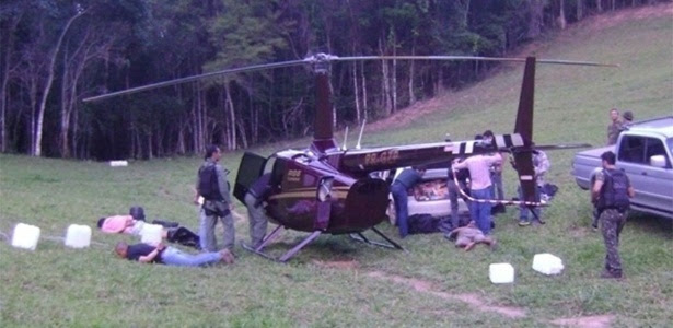 Helicóptero da Limeira Agropecuária, do deputado Gustavo Perrella (SDD), é apreendido com cocaína