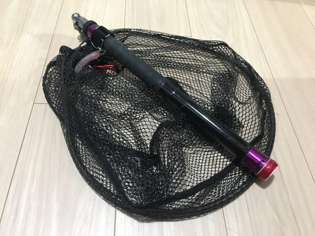 ランガンにおけるランディングネットのカスタム