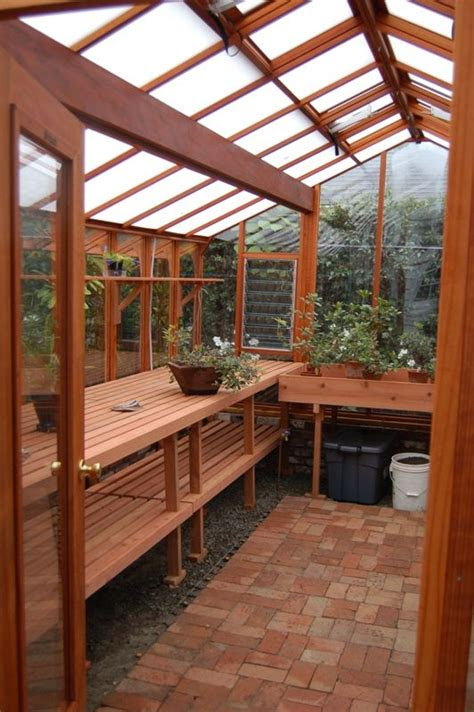 interior    garden deluxe greenhouse roof