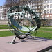 Reloj de sol en Frankfurt.