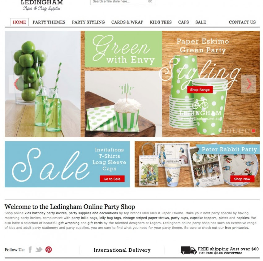 Sponsor Love: Ledingham Paper & Party Supplies | Double the Fun