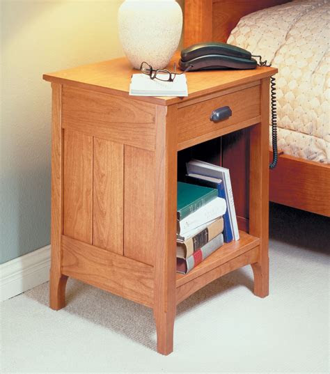 nightstand plans woodsmith