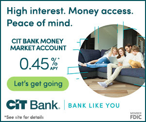 CIT Bank Money Market Account