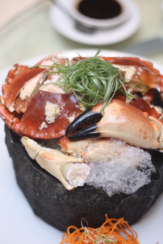 Elegant Inn tends to endure ane of those steadfast places nosotros e'er teach for Chinese nutrient Dungeness Crabs @ Elegant Inn, Menara Hap Seng, Jalan P. Ramlee, Kuala Lumpur