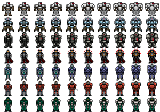 C C Roguelike 32x32 2d Characters Updated Again