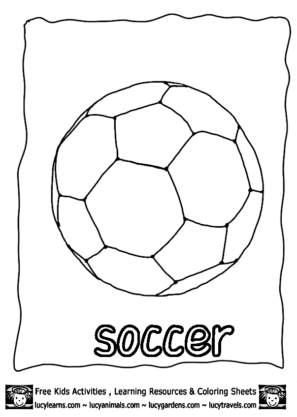 Download Coloring Pages Soccer Balls - Coloring Home