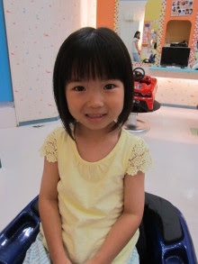 ボブ 髪型 子供 Sanpatsu