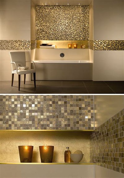 Designing A Luxurious Gold Bathroom With Relaxing Vibes