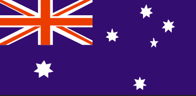 Die Flagge Australiens