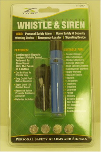 Twist Whistle & Siren
