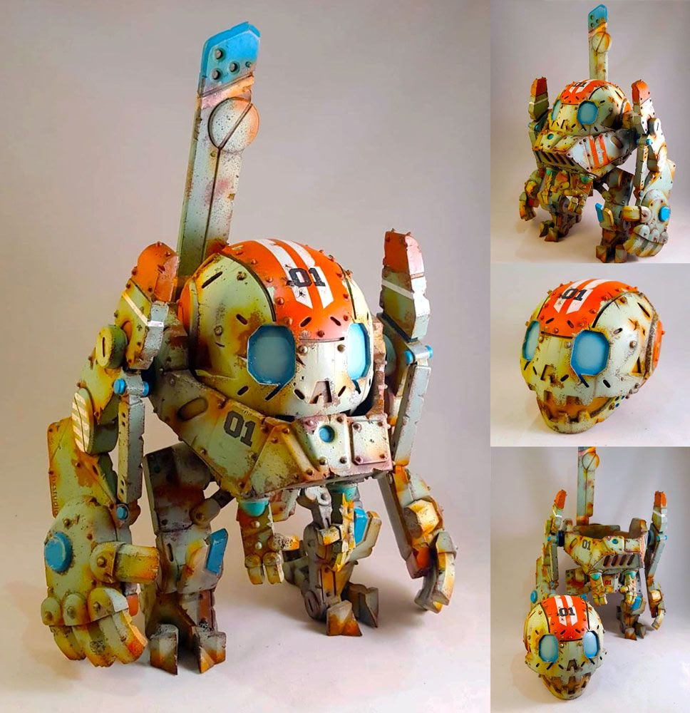 "MA.01" custom resin Mechaverita by HXstudio!!!