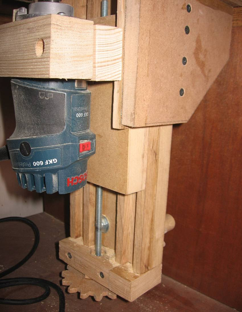 Homemade Router Lift Plans