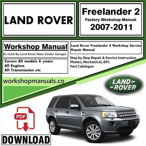PDF Freelander Service Manual Free