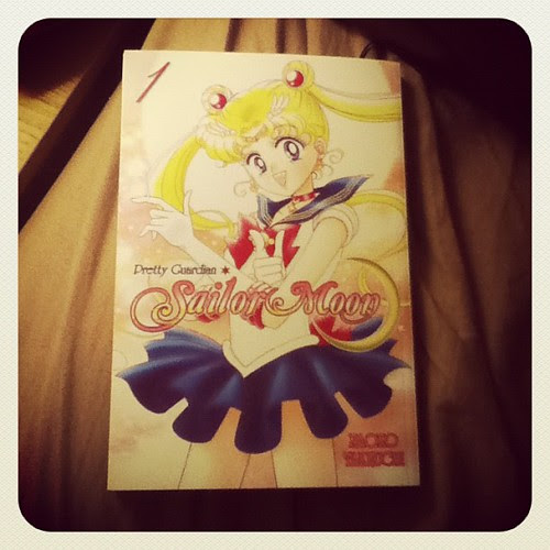 I'm half way through my first manga, #SailorMoon 1, and I'm really liking it. It's cute.