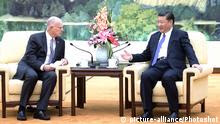 China Xi Jinping und Jerry Brown