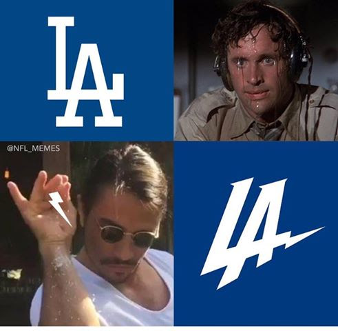 La Chargers New Logo Fail Meme Kingsteaminternational
