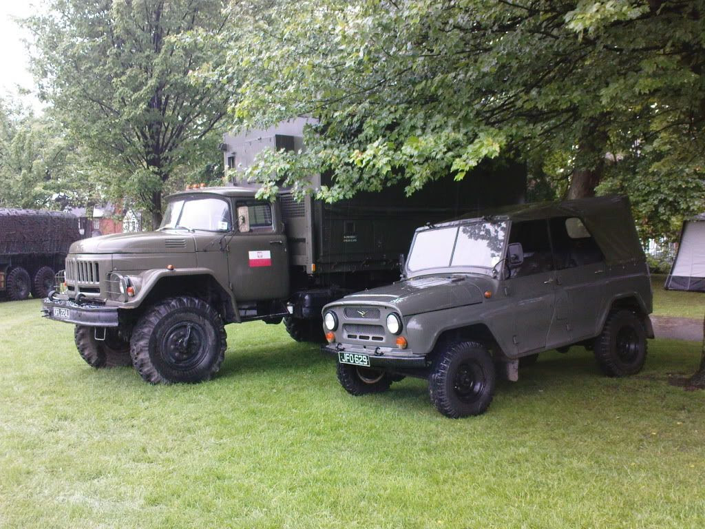 took the Zil131 and a Uaz.