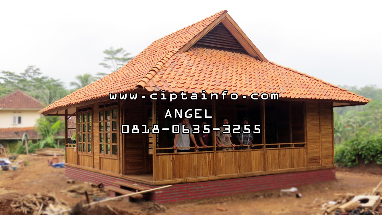 Jual Rumah Kayu Knock Down Jawa Timur