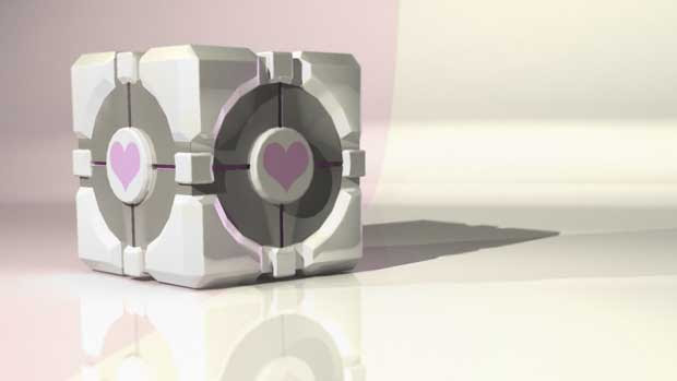 portal wallpaper cake. portal wallpaper companion