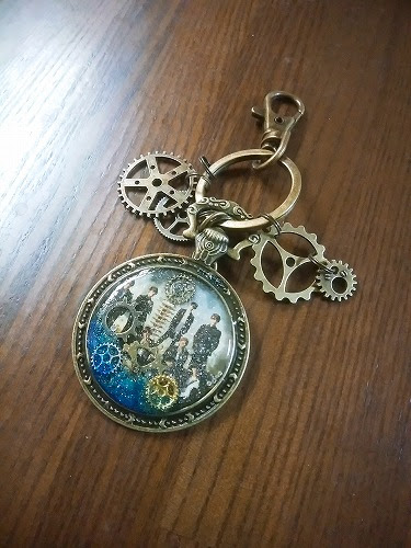 七転八起生活 Blog Archive 懐中時計型のバッグチャーム